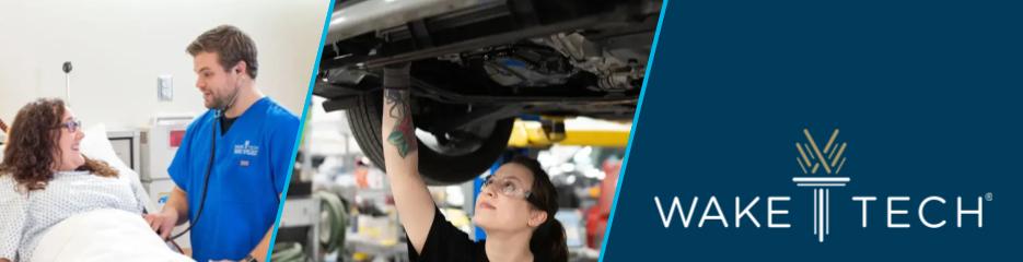 Wake Tech Community College banner